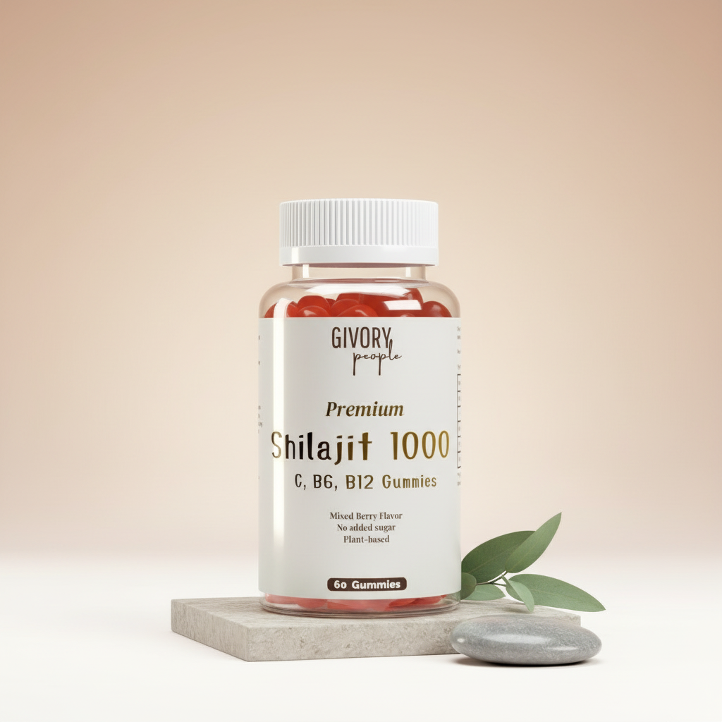 NOA-Style Shilajit Product Photo - Gradient & Gloss