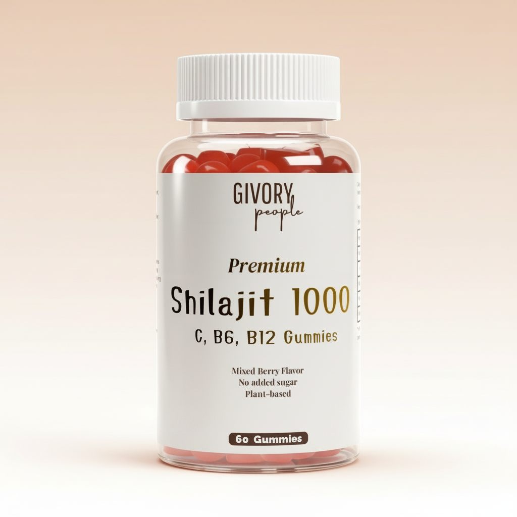 Shilajit Mixed Berry - Ultra Realistic Studio Quality